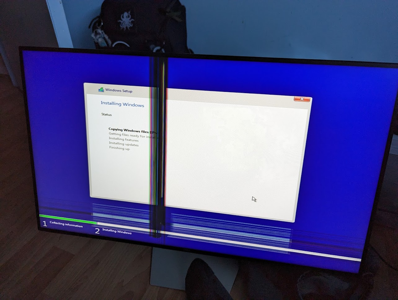 Broken Monitor